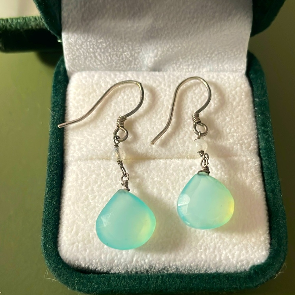Blue Stone Earrings